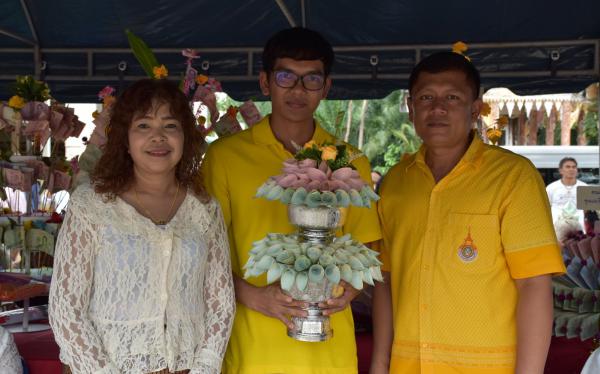 บ้าน วัด โรงเรียน(สถานศึกษา) มทร.ศรีวิชัย วิทยาเขตตรัง ร่วมงานทอดกฐินวัดไม้ฝาด image 12