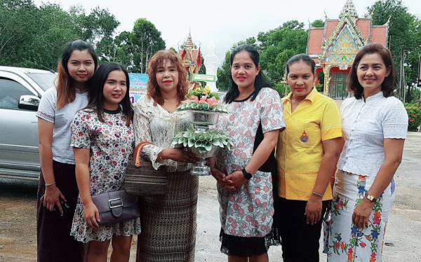 บ้าน วัด โรงเรียน(สถานศึกษา) มทร.ศรีวิชัย วิทยาเขตตรัง ร่วมงานทอดกฐินวัดไม้ฝาด image 15