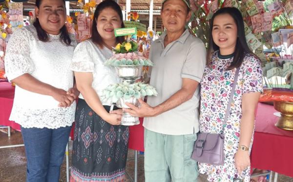 บ้าน วัด โรงเรียน(สถานศึกษา) มทร.ศรีวิชัย วิทยาเขตตรัง ร่วมงานทอดกฐินวัดไม้ฝาด image 19