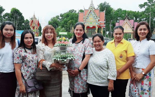บ้าน วัด โรงเรียน(สถานศึกษา) มทร.ศรีวิชัย วิทยาเขตตรัง ร่วมงานทอดกฐินวัดไม้ฝาด image 20