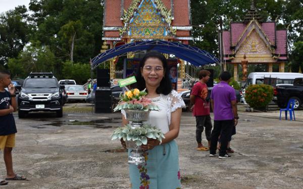 บ้าน วัด โรงเรียน(สถานศึกษา) มทร.ศรีวิชัย วิทยาเขตตรัง ร่วมงานทอดกฐินวัดไม้ฝาด image 28