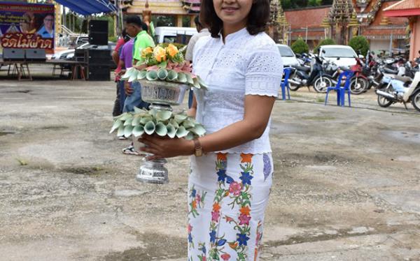 บ้าน วัด โรงเรียน(สถานศึกษา) มทร.ศรีวิชัย วิทยาเขตตรัง ร่วมงานทอดกฐินวัดไม้ฝาด image 25